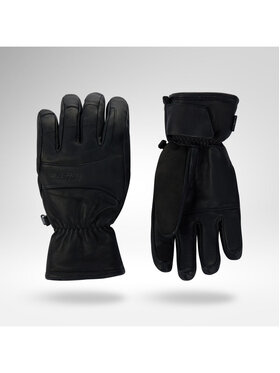 Rossignol Rossignol Rękawice narciarskie Full Leather Ski Gloves R-Shel Czarny