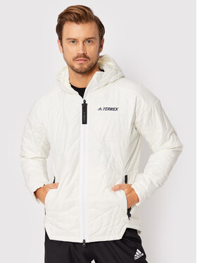 adidas adidas Vatovaná bunda Terrex Myshelter Primaloft GQ3697 Écru Regular Fit
