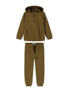MINOTI MINOTI Bluza 23fleece121 Brązowy Regular Fit