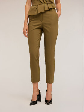 Motivi Motivi Pantaloni di tessuto P069Q004098N035 Verde Regular Fit