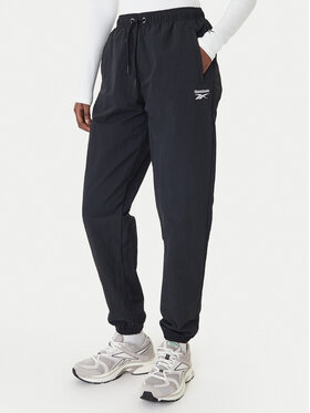 Reebok Reebok Teplákové nohavice Galina RK25518CCW Čierna Relaxed Fit