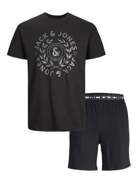 Jack&Jones Jack&Jones Piżama 12240181 Czarny Standard Fit