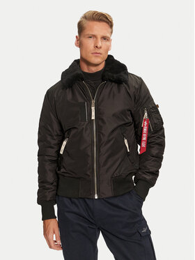 Alpha Industries Alpha Industries Kurtka bomber 143104 Czarny Regular Fit