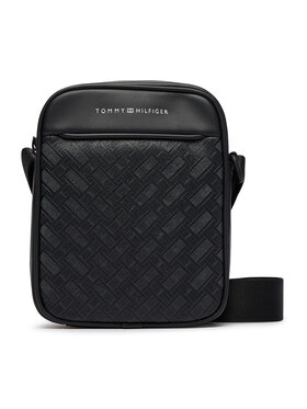 Tommy Hilfiger Tommy Hilfiger Geantă crossover Th Modern Monogram Mini Reporter AM0AM14844 Negru