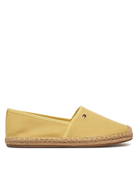 Tommy Hilfiger Tommy Hilfiger Espadrilky Flag Canvas Espadrille FW0FW08541 Žlutá