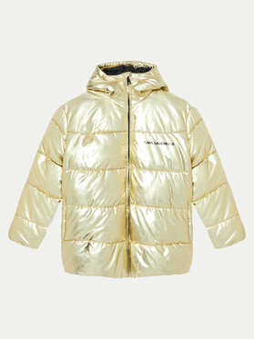 Karl Lagerfeld Kids Karl Lagerfeld Kids Giubbotto invernale Z30234 D Oro Regular Fit