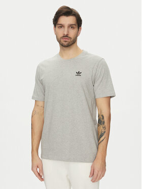 adidas adidas Tričko Trefoil Essentials JC9988 Sivá Regular Fit