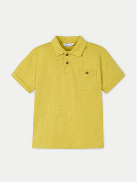 Mayoral Mayoral Polo särk 3109 Kollane Regular Fit