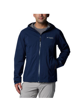 Columbia Columbia Giacca di transizione Columbia Omni-Tech Ampli-Dry II Shell Jacket Blu scuro Regular Fit