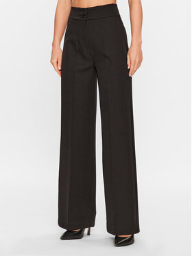 Maryley Maryley Hlače 23IB680/41BK Crna Regular Fit