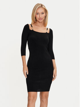 Marciano Guess Marciano Guess Koktel haljina 4YGK58 5613Z Crna Slim Fit