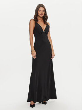 Rinascimento Rinascimento Rochie de seară CFC0119827003 Negru Regular Fit