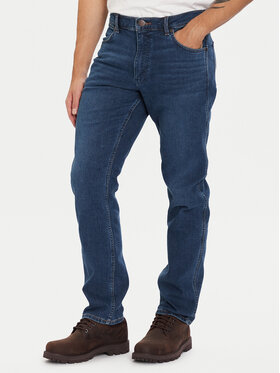 Wrangler Wrangler Jeans hlače Greensboro 112371010 Modra Straight Fit