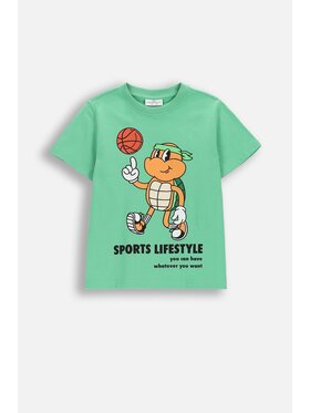 Coccodrillo Coccodrillo T-Shirt WC6143206IBK-011 Zielony Regular Fit