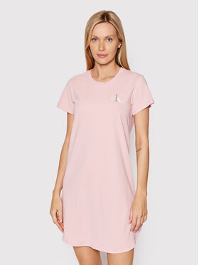 Calvin Klein Underwear Calvin Klein Underwear Koszula nocna 000QS6358E Różowy Relaxed Fit