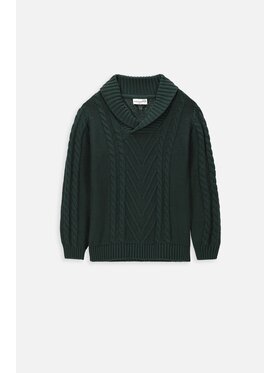 Coccodrillo Coccodrillo Sweter ZC3172101CBK-011 Zielony Regular Fit