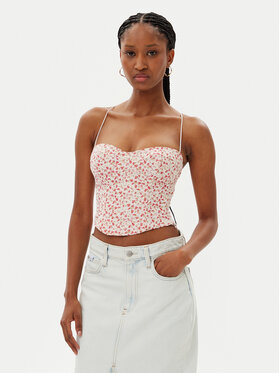 BARDOT BARDOT Top Estie Embroidered 59828TB Kolorowy Slim Fit