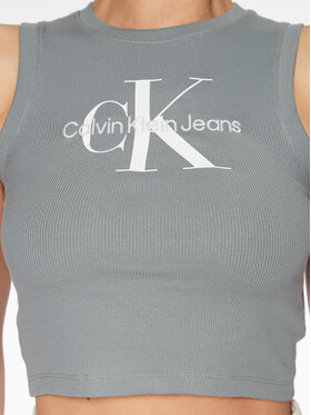 Calvin Klein Jeans Top J20J221521 Siva Slim Fit