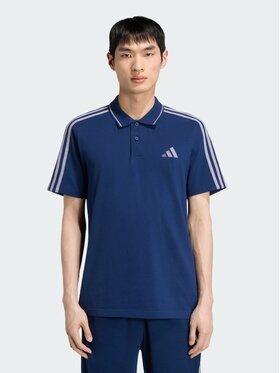 adidas adidas Polo 168390 Niebieski Regular Fit