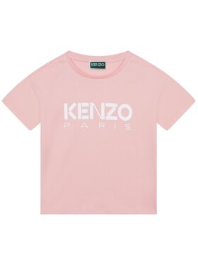 Kenzo Kids Kenzo Kids T-Shirt K15629 S Różowy Regular Fit