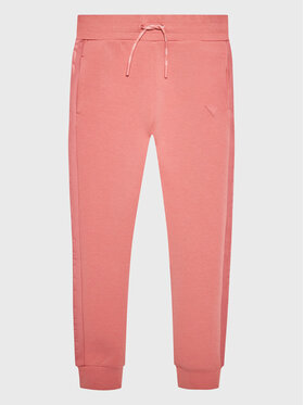 Guess Guess Melegítő alsó J2YQ24 FL03S Rózsaszín Regular Fit