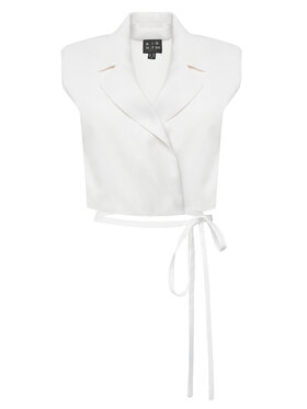 ACCESS FASHION ACCESS FASHION Mellény 53-1028-195 Fehér Slim Fit