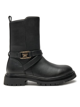 Tommy Hilfiger Tommy Hilfiger Μποτάκια T3A5-33574-1351 M Μαύρο