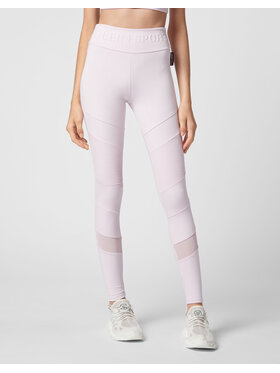 Plein Sport Plein Sport Legginsy 1697 Fioletowy Active Fit