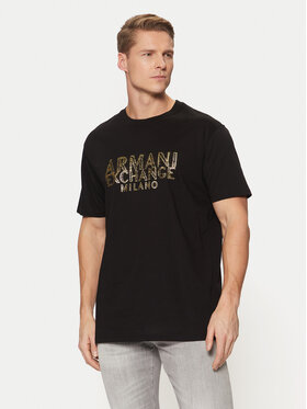 Armani Exchange Armani Exchange T-Shirt XM000326 AF10364 UC001 Černá Regular Fit