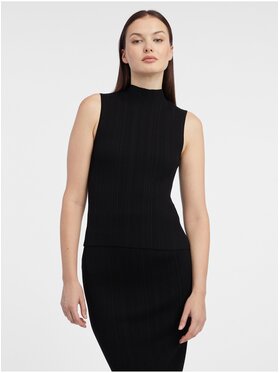 Orsay Orsay Sweter 507504660000__S Czarny Regular Fit