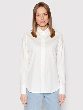 Calvin Klein Calvin Klein Košile Shiny K20K203792 Bílá Regular Fit