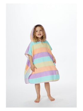Rip Curl Rip Curl Ponczo Cove Hooded Towel-Girl Kolorowy