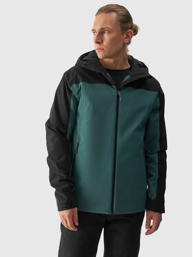 4F 4F Kurtka narciarska 4FWAW24TTJAM579-46S Zielony Regular Fit