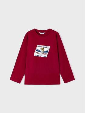 Mayoral Mayoral Bluse 4.025 Rot Regular Fit