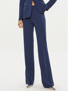 PINKO Pinko Stoffhose Hulka 100054 A0HM Dunkelblau Regular Fit