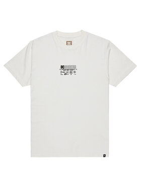 DC Shoes DC Shoes Majica Made Custom EDYZT04368 Bela Regular Fit