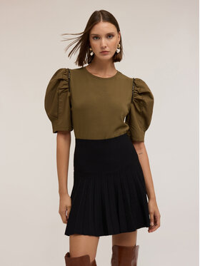 Motivi Motivi T-shirt G020W003510N035 Verde Regular Fit