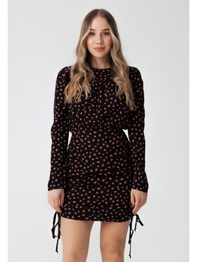 LAURELLA LAURELLA Každodenné šaty 4TU018 Čierna Regular Fit