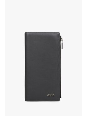 Estro Estro Portafoglio grande da uomo ER00114460 Nero