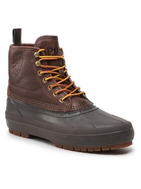 Polo Ralph Lauren Polo Ralph Lauren Kotníková obuv Claus Laceup 812878098001 Hnědá