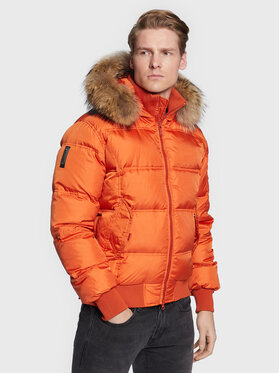 Bomboogie Bomboogie Μπουφάν πουπουλένιο JM 603P T NIW Πορτοκαλί Regular Fit