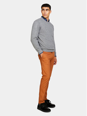 Sisley Džemper 102HS1B17 Siva Slim Fit