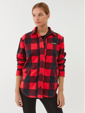 Columbia Columbia Cămașă Benton Springs™ Shirt Jacket Roșu Regular Fit