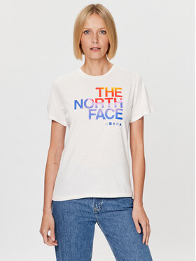 The North Face The North Face T-Shirt Foundation Graphic NF0A55B2 Écru Regular Fit