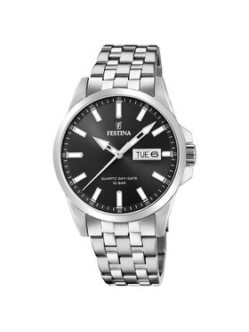 Festina Festina Zegarek F20357-4 Srebrny