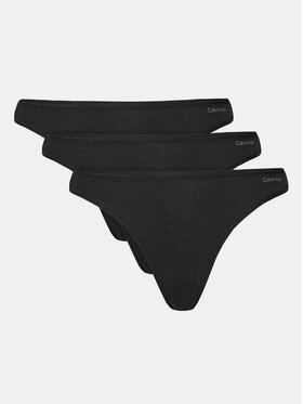 Calvin Klein Underwear Calvin Klein Underwear Komplektas: 3 siaurikių poros 000QD5217E Juoda