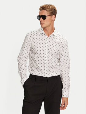 HUGO Hugo Koszula Kenno 50527863 Biały Regular Fit