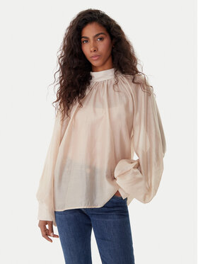 ViCOLO ViCOLO Bluză TF0314 Bej Regular Fit