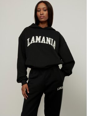 La Mania La Mania Mikina TWIN 2 BLUZA Černá Classic Fit