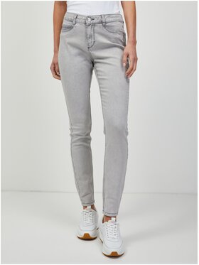 Orsay Orsay Jeansy 359220-689000__38 Szary Skinny Fit